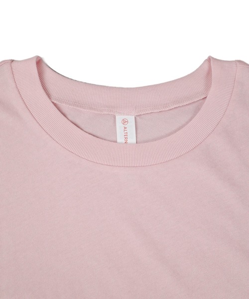 alternative（オルタナティブ）の「【T16】【ALTERNATIVE/オルタナティブ】VINTAGE JERSEY HEADLINER CROP TEE A-5114（Tシャツ/カットソー・レディース・ホワイト/ブラック/グレー/ピンク・SMALL/MEDIUM/LARGE）」の15枚目の写真