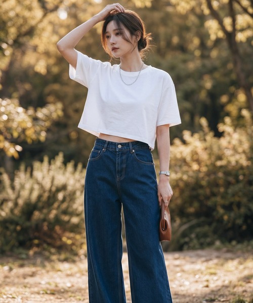 alternative（オルタナティブ）の「【T16】【ALTERNATIVE/オルタナティブ】VINTAGE JERSEY HEADLINER CROP TEE A-5114（Tシャツ/カットソー・レディース・ホワイト/ブラック/グレー/ピンク・SMALL/MEDIUM/LARGE）」の21枚目の写真