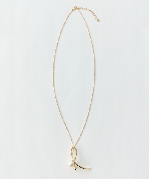 Phoebe（フィービィー）の「2wayクロスメタルパールブローチネックレス　セレモニー/入卒/式典（ネックレス・レディース・イエローゴールド/シルバー・FREE）」の3枚目の写真