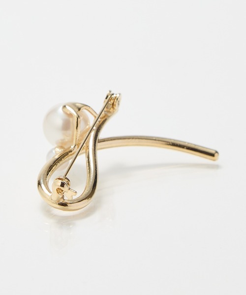 Phoebe（フィービィー）の「2wayクロスメタルパールブローチネックレス　セレモニー/入卒/式典（ネックレス・レディース・イエローゴールド/シルバー・FREE）」の16枚目の写真