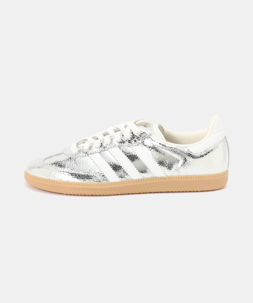 FRAMeWORK(フレームワーク)の「ADIDAS/アディダス SAMBA OG W silvermetallic(スニーカー・レディース・シルバー・25cm/24cm/23cm)」の2枚目の写真