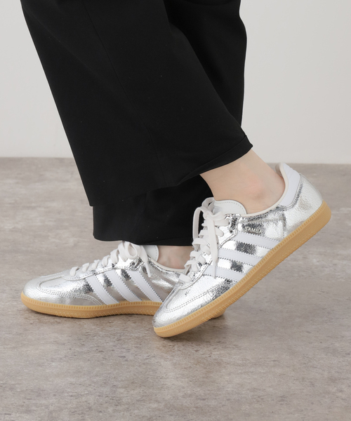 FRAMeWORK（フレームワーク）の「ADIDAS/アディダス SAMBA OG W silvermetallic（スニーカー・レディース・シルバー・25cm/24cm/23cm）」の14枚目の写真