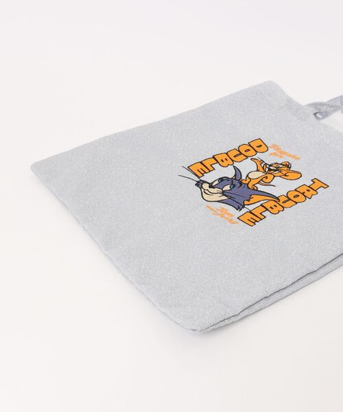 Tom＆Jerry（トムアンドジェリー）の「TOM and JERRY×Flapper キラキラトート（トートバッグ・レディース・ホワイト/グレー/ブラウン・FREE）」の18枚目の写真