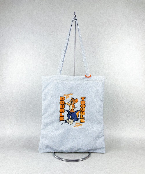セール】TOM and JERRY×Flapper キラキラトート（トートバッグ