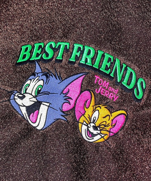 Tom＆Jerry（トムアンドジェリー）の「TOM and JERRY×Flapper キラキラトート（トートバッグ・レディース・ホワイト/グレー/ブラウン・FREE）」の15枚目の写真