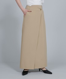 select MOCA Et（セレクトモカエト）の「【Et】Wrap Design I-Line Skirt（スカート）」