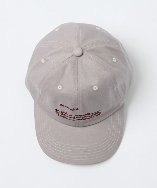 LY（エルワイ）の「【LY】Letter cap　レトロ 刺繍 ロゴ キャップ（キャップ・レディース・ライトグレー/ダークネイビー/イエロー・フリー）」の21枚目の写真