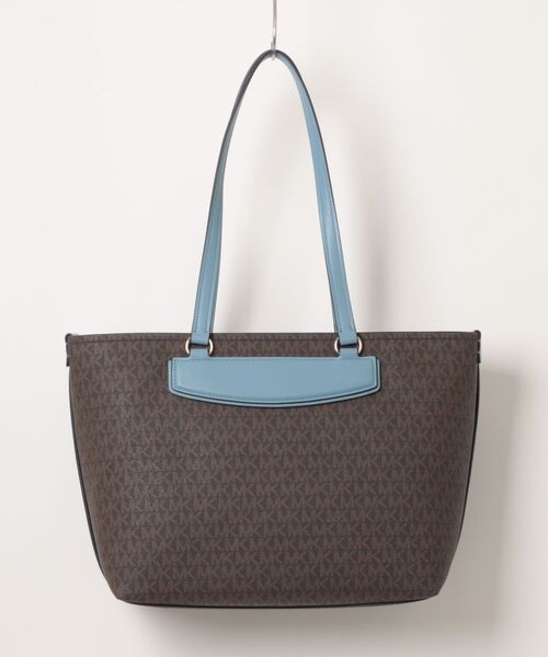 MICHAEL KORS(マイケルコース)の「JET SET TRAVEL トートバッグ ミディアム - MKシグネチャー(トートバッグ・レディース・ブルー系・FREE)」の5枚目の写真