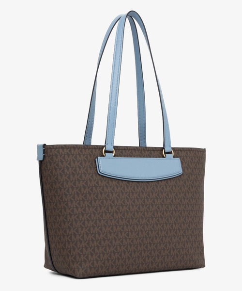 MICHAEL KORS(マイケルコース)の「JET SET TRAVEL トートバッグ ミディアム - MKシグネチャー(トートバッグ・レディース・ブルー系・FREE)」の8枚目の写真