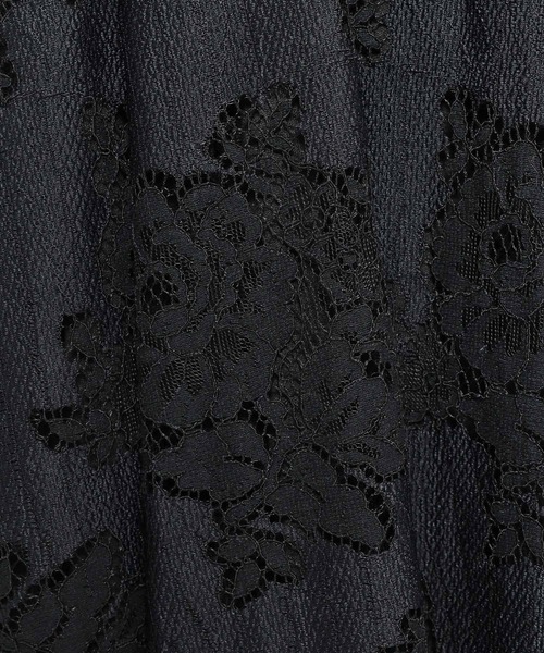 mysty woman(ミスティウーマン)の「レースキャミワンピシャツSET 659251(ワンピース・レディース・ブラック/オフホワイト・FREE)」の22枚目の写真