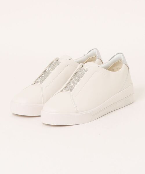 MACKINTOSH LONDON(マッキントッシュ ロンドン)の「厚底ホットフィックススリッポンスニーカー(スニーカー・レディース・ホワイト/グレー・22.0cm/22.5cm/23.0cm/23.5cm/24.0cm/24.5cm)」の1枚目の写真