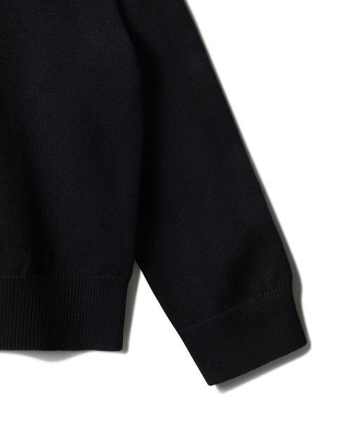 MUSINSA STANDARD KIDS（ムシンサスタンダードキッズ）の「オーバーサイズカーディガン[ブラック]（カーディガン/ボレロ・レディース・その他・110/120/130/140/150/160）」の7枚目の写真