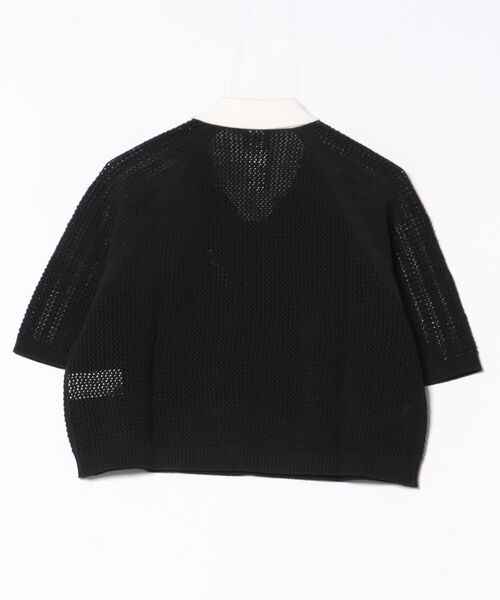 adidas アディダス W KNIT CROCHET SS POLO ショートスリーブ KC6491