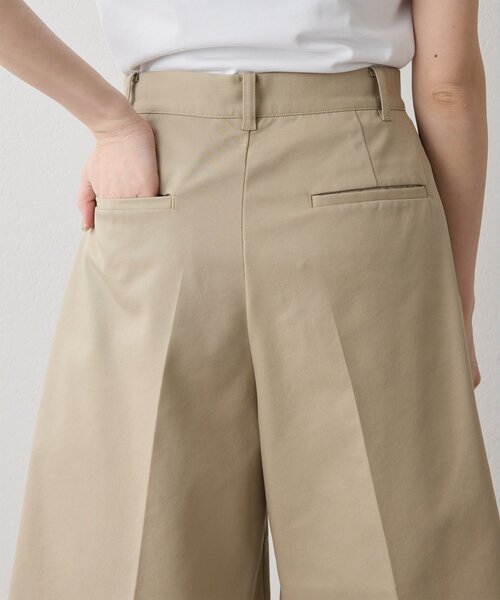 THE PAUSE（ザ ポーズ）の「【THE PAUSE】タックハーフパンツ（その他パンツ・レディース・ベージュ/ブルー・FREE）」の21枚目の写真