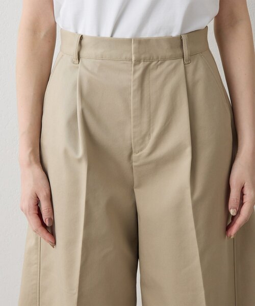 THE PAUSE（ザ ポーズ）の「【THE PAUSE】タックハーフパンツ（その他パンツ・レディース・ベージュ/ブルー・FREE）」の22枚目の写真