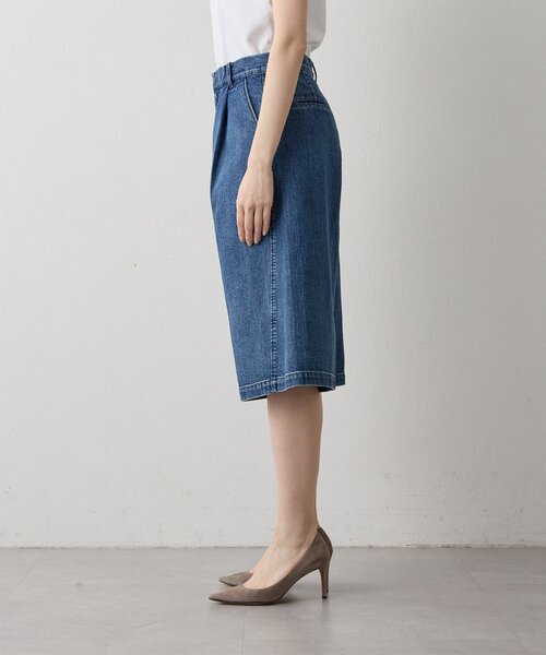 THE PAUSE（ザ ポーズ）の「【THE PAUSE】タックハーフパンツ（その他パンツ・レディース・ベージュ/ブルー・FREE）」の11枚目の写真