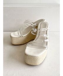 RESEXXY | クリアウェッジサンダル(その他シューズ)