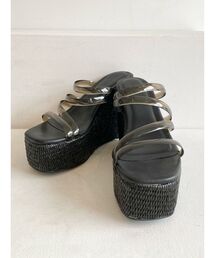 RESEXXY | クリアウェッジサンダル(サンダル)