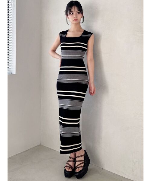 RESEXXY（リゼクシー）の「クリアウェッジサンダル（その他シューズ・レディース・ブラック/アイボリー・LARGE/MEDIUM/SMALL）」の22枚目の写真