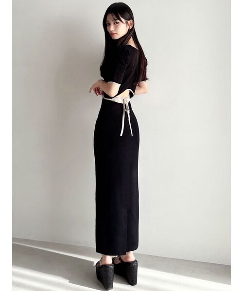 RESEXXY(リゼクシー)の「クリアウェッジサンダル(サンダル・レディース・ブラック/アイボリー・LARGE/MEDIUM/SMALL)」の10枚目の写真