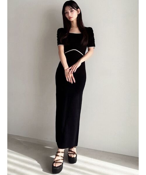 RESEXXY(リゼクシー)の「クリアウェッジサンダル(サンダル・レディース・ブラック/アイボリー・LARGE/MEDIUM/SMALL)」の11枚目の写真