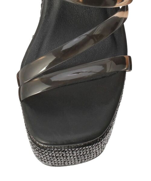 RESEXXY（リゼクシー）の「クリアウェッジサンダル（その他シューズ・レディース・ブラック/アイボリー・LARGE/MEDIUM/SMALL）」の13枚目の写真