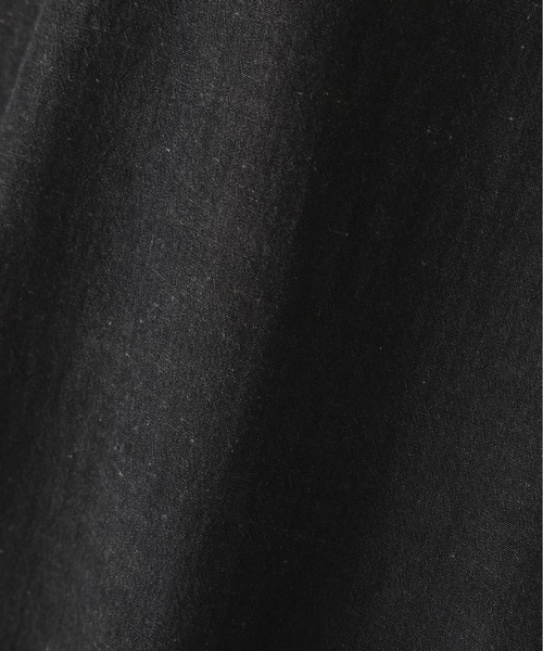 MHL.（エムエイチエル）の「WASHED DRY COTTON LINEN（シャツ/ブラウス・メンズ・チャコール/ベージュ・LARGE/MEDIUM/SMALL）」の6枚目の写真