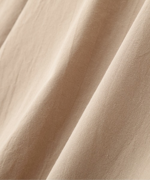 MHL.（エムエイチエル）の「WASHED DRY COTTON LINEN（シャツ/ブラウス・メンズ・チャコール/ベージュ・LARGE/MEDIUM/SMALL）」の9枚目の写真