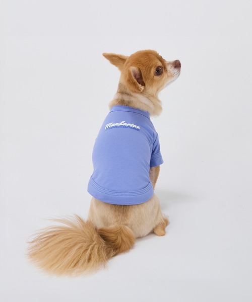 接触冷感/防虫】シャドウロゴクールTシャツ/小型犬/XS/S（ペット