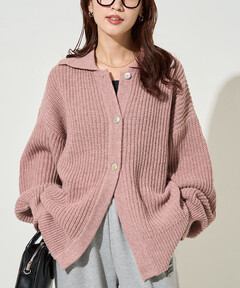 BACK CABLE KNIT（ニット/セーター）｜Ameri（アメリ）のファッション