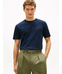 インターロッククルーネックTシャツ