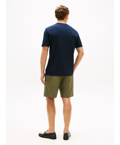 TOMMY HILFIGER（トミーヒルフィガー）の「インターロッククルーネックTシャツ（Tシャツ/カットソー・メンズ・グリーン/ホワイト/マルチ・SMALL/MEDIUM/LARGE/X-LARGE）」の7枚目の写真