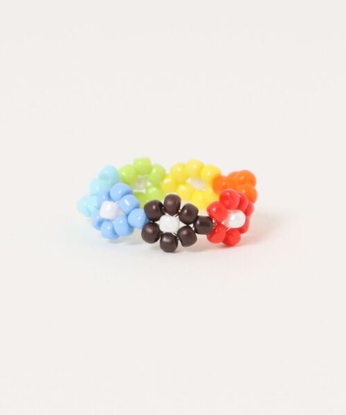 Mayree(メイリー)の「【urge select】フラワーモチーフ カラフル ビーズ リング【6色展開】(リング・レディース・その他1/その他5/その他3/その他2/その他6/その他4・FREE)」の8枚目の写真