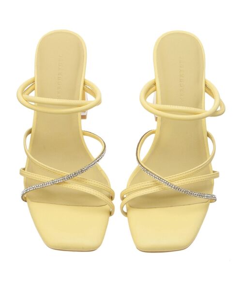 MERCURYDUO（マーキュリーデュオ）の「2WAYラメストラップサンダル（サンダル・レディース・ブラック/イエロー・38/36）」の10枚目の写真