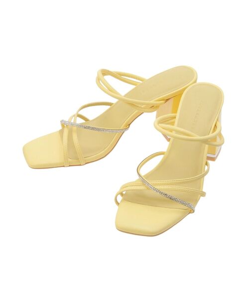 MERCURYDUO（マーキュリーデュオ）の「2WAYラメストラップサンダル（サンダル・レディース・ブラック/イエロー・38/36）」の16枚目の写真