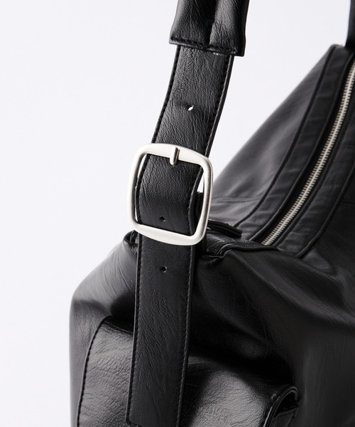 LUENNA(ルエナ)の「【LUENNA】Loose Big Shoulder Bag / ルーズビッグショルダーバッグ(ショルダーバッグ・メンズ・ブラック・FREE)」の18枚目の写真