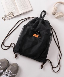 UNIVERSAL OVERALL（ユニバーサルオーバーオール）の「【94】【UNIVERSAL OVERALL/ユニバーサルオーバーオール】ワンポイントロゴ メッシュポケット ナイロン ナップサック/2L（バックパック/リュック）」