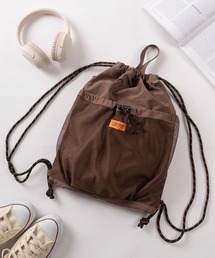 make a ray!（メイク ア レイ！）の「【94】【UNIVERSAL OVERALL/ユニバーサルオーバーオール】ワンポイントロゴ メッシュポケット ナイロン ナップサック/2L（バックパック/リュック）」