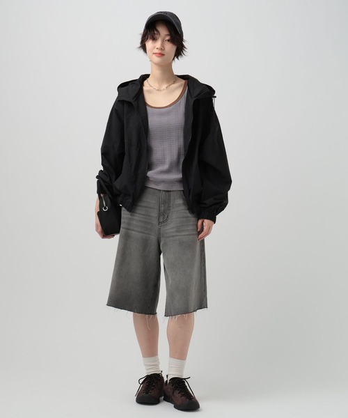 BAYFLOW（ベイフロー）の「[インナーのストラップが見えにくい仕様]コンフォートタンクトップ（タンクトップ・レディース・ブラック/ブラウン/レッド/オフホワイト・SMALL/MEDIUM）」の17枚目の写真