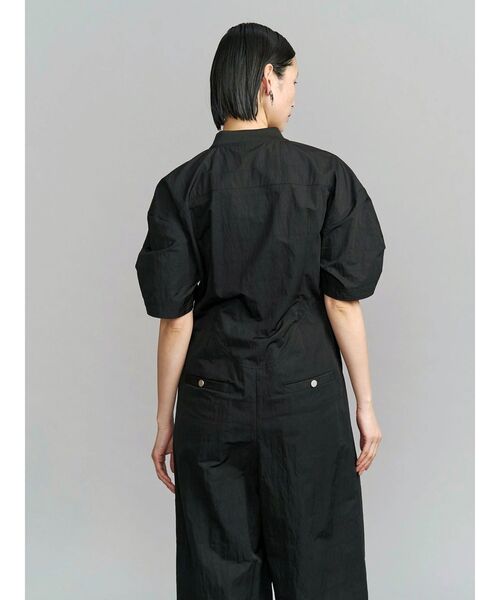 UN3D.（アンスリード）の「TRIANGLE TUCK STITCH AIO / トライアングルタックステッチオールインワン（つなぎ/オールインワン・レディース・グレー/ブラック・38/36）」の20枚目の写真