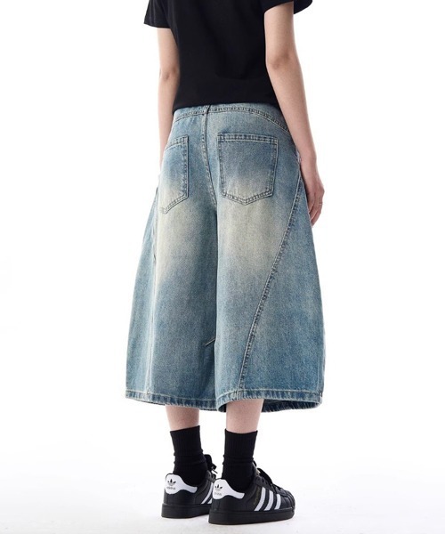 Ressaca(レサーカ)の「カーブシルエットハーフデニムパンツ(デニムパンツ・メンズ・ブルー/インディゴブルー・XL/L/M)」の14枚目の写真