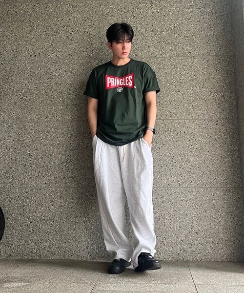 KALAPATTHAR（カラパタール）の「[PRINGLES x KALAPATTHAR] Bowtie T-Shirt - Green（Tシャツ/カットソー・メンズ・その他・MEDIUM/LARGE/X-LARGE）」の9枚目の写真