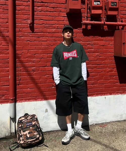KALAPATTHAR（カラパタール）の「[PRINGLES x KALAPATTHAR] Bowtie T-Shirt - Green（Tシャツ/カットソー・メンズ・その他・MEDIUM/LARGE/X-LARGE）」の12枚目の写真