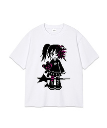[HIDDEN] PIXEL DIGITAL ERROR KID OVER FIT T-SHIRT (3color)