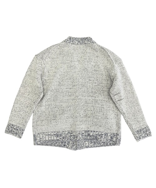 sneeuw（スニュウ）の「ポットホルダーカーディガン（カーディガン/ボレロ・レディース・アイボリー/グレー・3/1）」の7枚目の写真