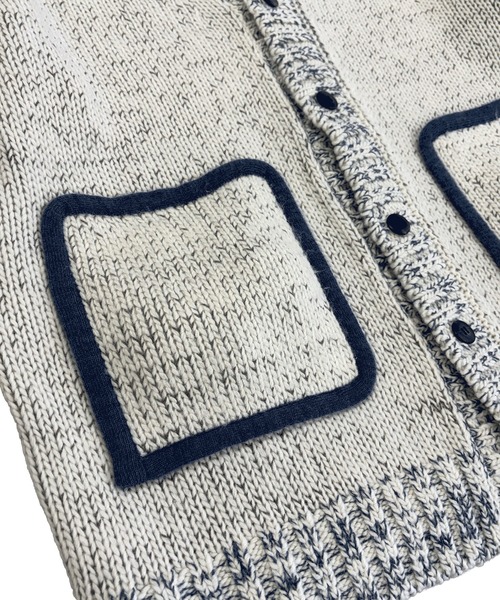 sneeuw（スニュウ）の「ポットホルダーカーディガン（カーディガン/ボレロ・レディース・アイボリー/グレー・3/1）」の11枚目の写真