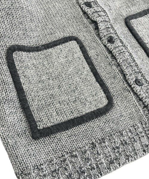 sneeuw（スニュウ）の「ポットホルダーカーディガン（カーディガン/ボレロ・レディース・アイボリー/グレー・3/1）」の13枚目の写真