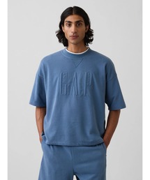 GAP（ギャップ）の「ヴィンテージソフト フレンチテリー オーバーサイズ GAPロゴ スウェットシャツ（スウェット）」