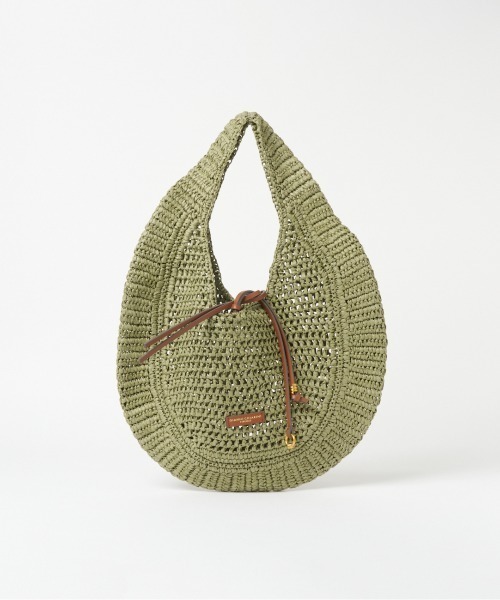 GIANNI CHIARINI(ジャンニ キアリーニ)の「【GIANNI CHIARINI / ジャンニキアリーニ 】NEFELI ONE SHOULDER(ショルダーバッグ・レディース・ブラック/オリーブ・FREE)」の2枚目の写真