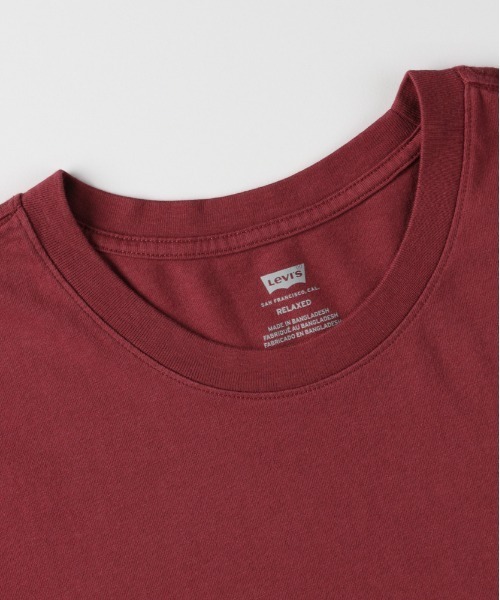 Levi's（リーバイス）の「Levi's(リーバイス)リラックスフィットＴシャツ（Tシャツ/カットソー・メンズ・レッド・S/L/M）」の3枚目の写真